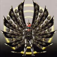 Kamen Rider Extremer with Triscendence Wing concept art