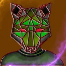 PolyGeo Fox Alien 002