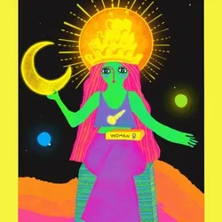 Papa (The Woman Pope). Tarot #10