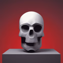 SKull for display
