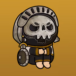 DEATH SKULL MASK CHARACTERS #021