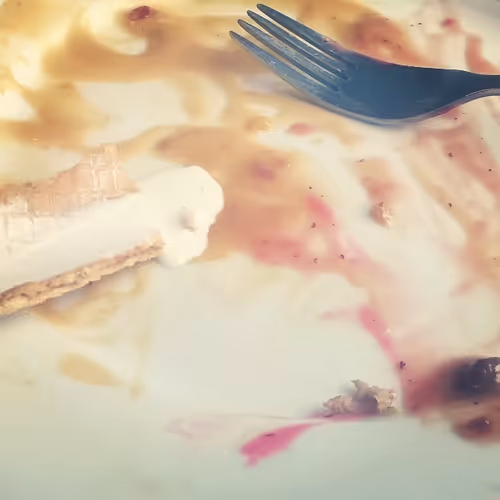 Chef d'oeuvre with fork