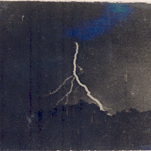 The First Ever: Photograph of Lightning