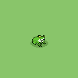 Little Pixel Zoo #02 - Orange-eyed Leaf Frog