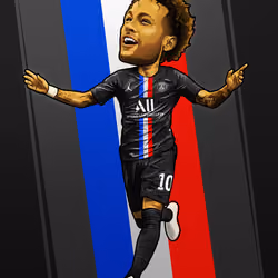CryptoSoccerPlayer #003: Neymar