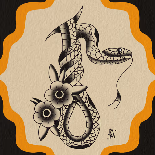 Onis Tattoo Flash