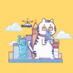 Meow invade the country