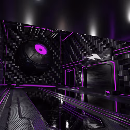 Purple Sci-Fi Loot Skin