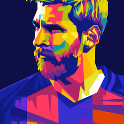 Messi -SUPER RARE- Limited Edition Football Card