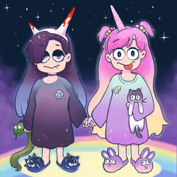 The childhood twin Bitter and Sweet 