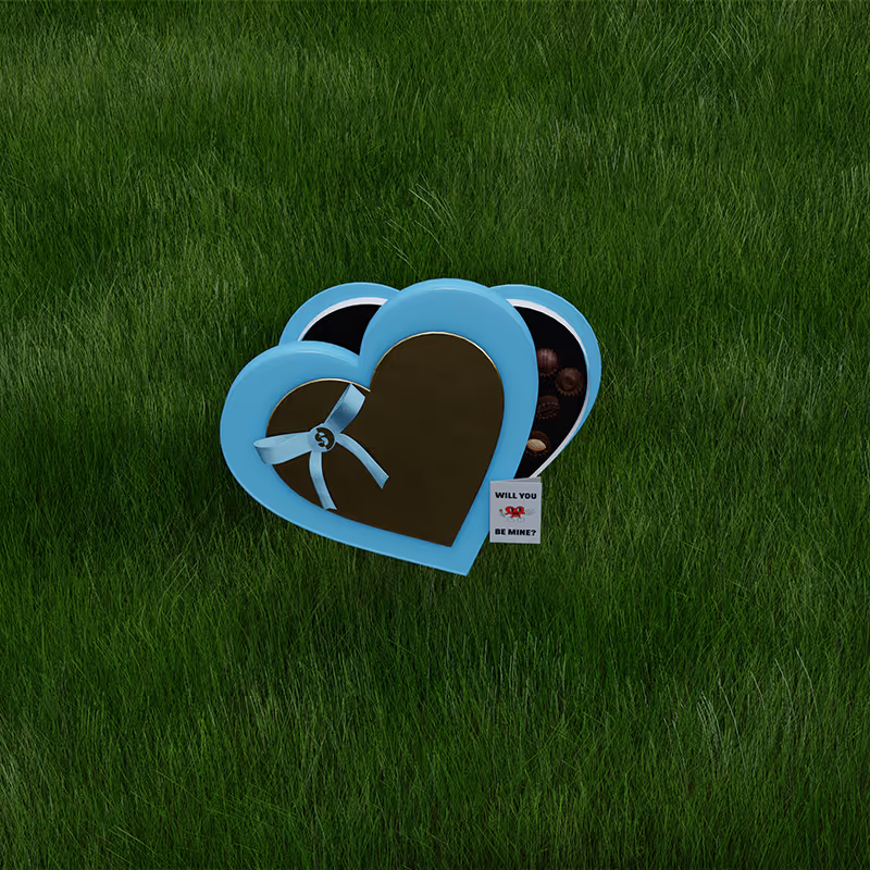 Heart Shaped Chocolate Box
