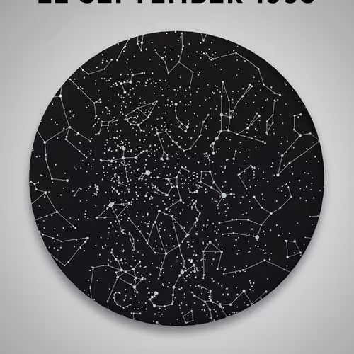 Stars Map  22 September 1993 #22091993
