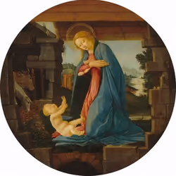 The Virgin Adorning the Child 