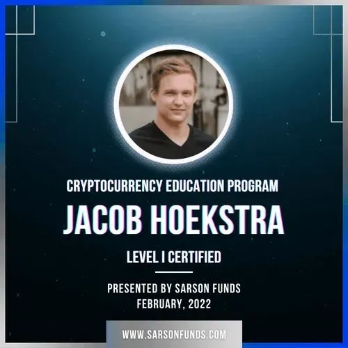 Cryptocurrency Advisor Certification Level 1