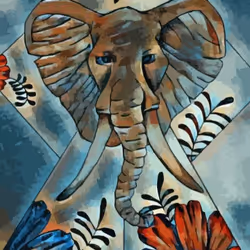 Luck favors the wise - Painting