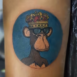 Tattoos-Short video BAYC #6649