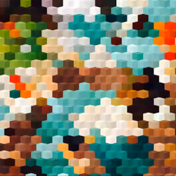 Colorful Geometric #1205