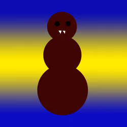 Snowman in Color #11