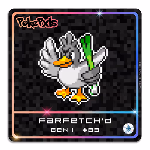 PXL FARFETCH'D [PokePxls #83] [4/10]