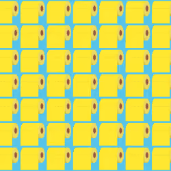 Yellow Toilet Paper