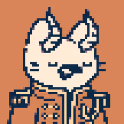 Bored Pixel Cat #962