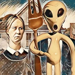 Alien American Gothic