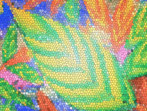 Mosaic paint