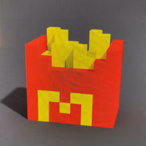 McDowell's Fries for Crypto Voxels (1/100)