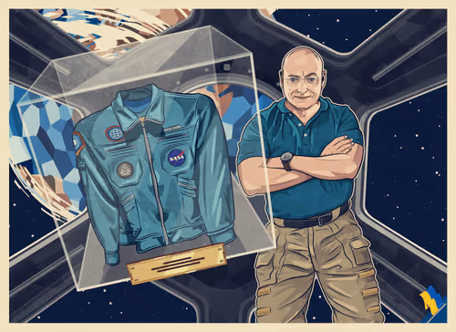 Scott Kelly: Dreams Out of This World Auction, Souvenirs from Space