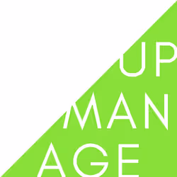 UpManage official logo Light Green