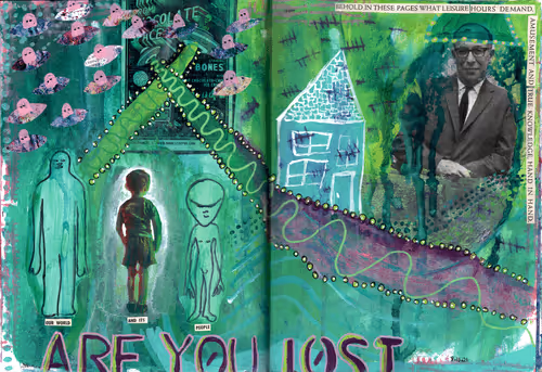 Art Journals + Mixed Media