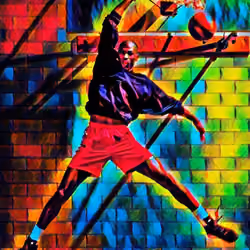 Art Michael Jordan