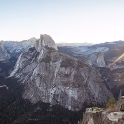 #17 First Light on Half Dome - Yosemite National Park 