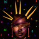 Embracing the inner African.