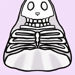 Crypto Ghost 26# - "Skeleton Ghost"