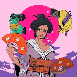 GEISHA MISSILE AND FRIENDS