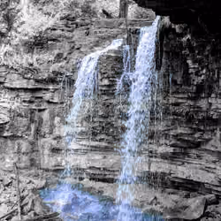 spring waterfalls 