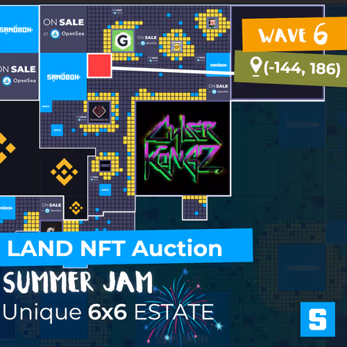 Wave 6 / Summer Jam Sale - 6x6 Estate M [-144,186]