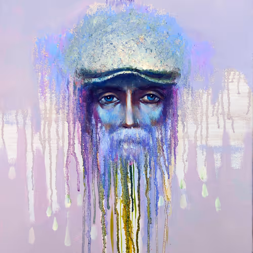 Portrait of Sad Man