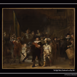 The Night Watch, Rembrandt van Rijn, 1642