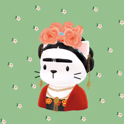 Cat-Frida
