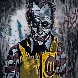 Graffiti Joker is Lovin' It