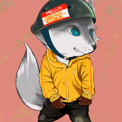 Lonely little wolf #027