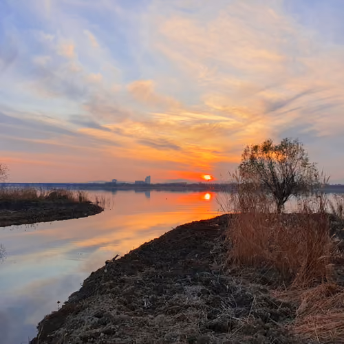 The sunset of hwaia