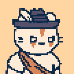 Bored Pixel Cat #966