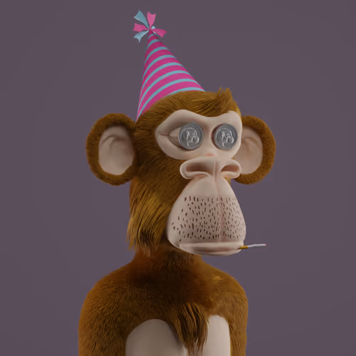 3D Bored Ape Club #327