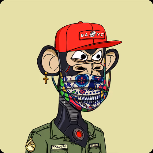 Covid Bored Ape #334