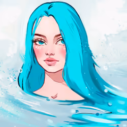 Daughter of the sea - cartoon version