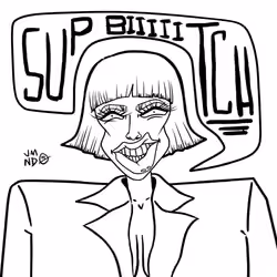 News Broadcast Lady