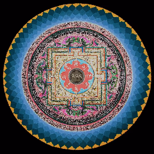 Lotus Mandala NFT No. 228